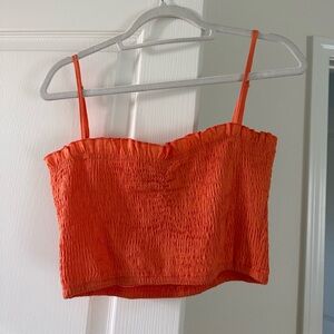 Princess Polly cropped tank top. Never worn, mint condition. Size US 8